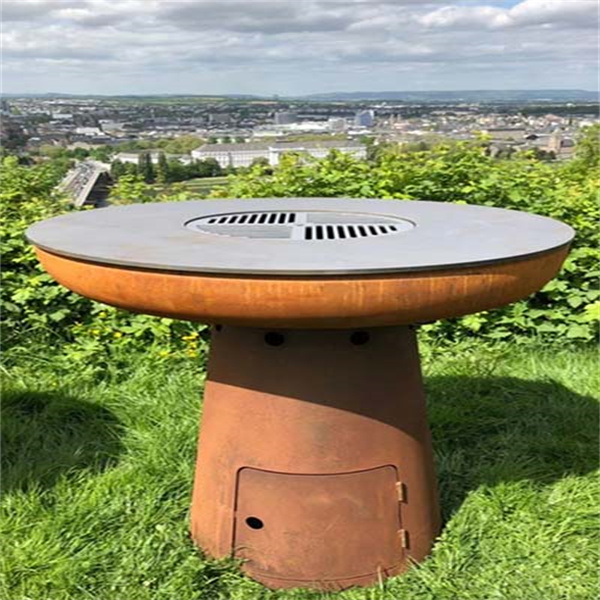 Heavy Duty Corten Steel Barbecue Grill Commentaire